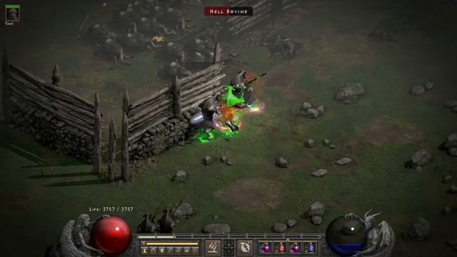 Diablo 2: Resurrected Hardcore Javazon/Amazon Cow Killer Enigma, Infinity, etc. смотреть онлайн