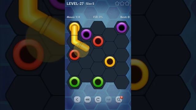 Pipe Lines Hexa: Levels 1-50 смотреть онлайн