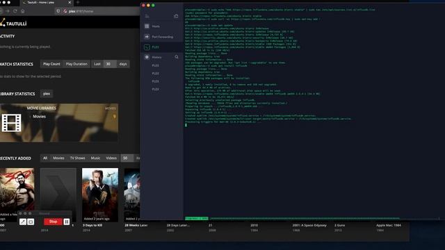 Plex Media Server Dashboard Part 3 - Installing InfluxDB смотреть онлайн