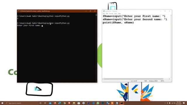 Python Tutorial for Beginners | User input in Python | Command Line Input смотреть онлайн