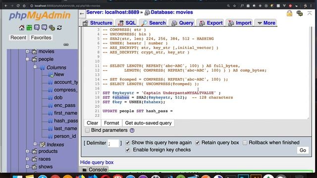 Learning MySQL- Encryption, Hashing, and Compressing смотреть онлайн