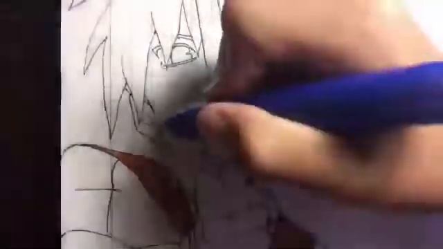 How to draw Kakashi/Как нарисовать Какаши/Аниме Наруто/Арт смотреть онлайн