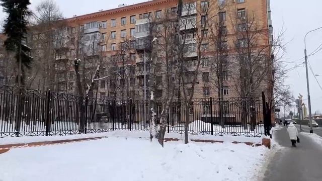 Реконструкция Ленинского проспекта в Москве 31.12.2021 года (продолжение). смотреть онлайн