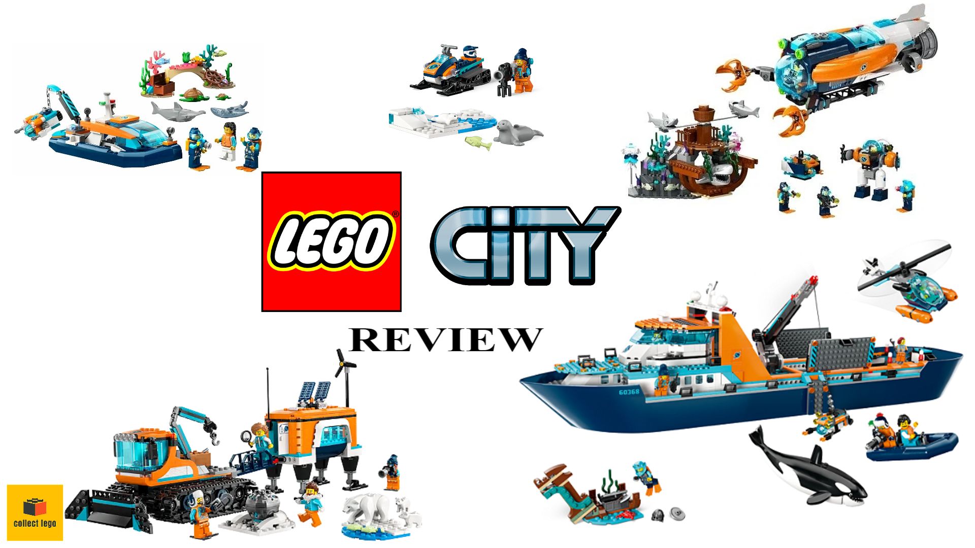 LEGO CITY ARCTIC 2023 КОЛЛЕКЦИЯ | LEGO CITY ARCTIC 2023 ОБЗОР