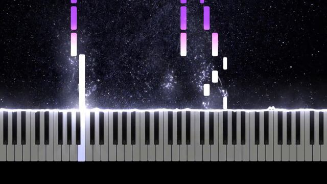 Undertale - Fallen Down (Reprise) - Piano Cover, Synthesia Tutorial смотреть онлайн