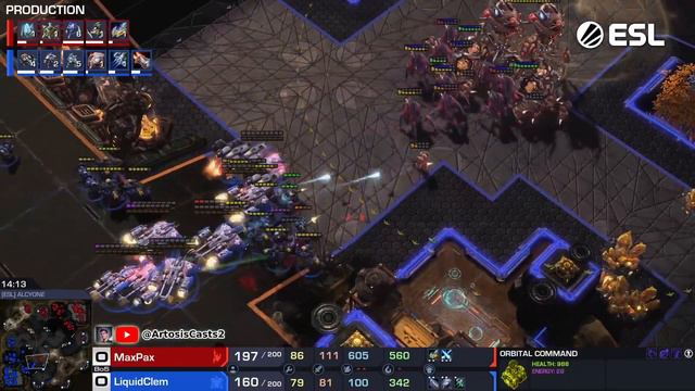 CRAZY Execution! - MaxPax vs Clem - Bo5 - (StarCraft 2) смотреть онлайн
