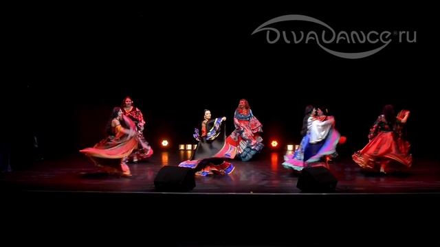 Бахталэ рома цыганский танец студия танцев Divadance смотреть онлайн
