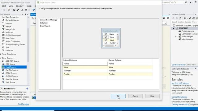 Export Excel To SQL server (SSIS) смотреть онлайн