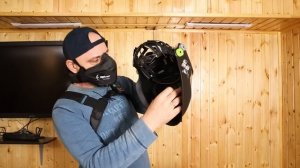 Защита органов дыхания сварщика полумаска Optrel Swiss Air с блоком подачи воздуха