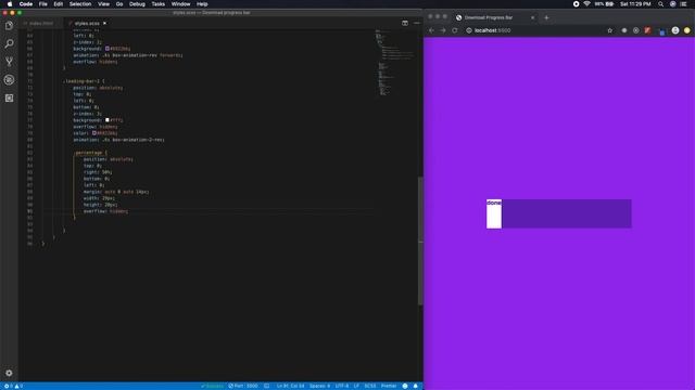 Advanced CSS Animations - Progress Bar Tutorial смотреть онлайн