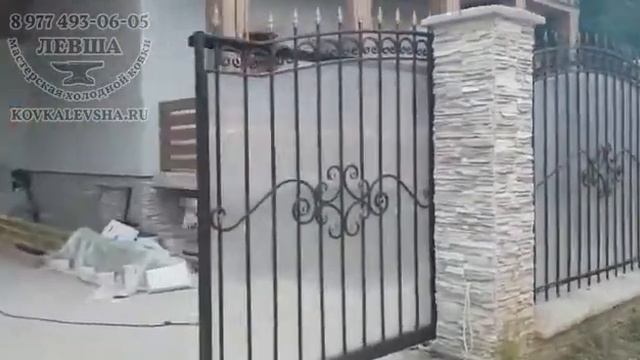 Откатные ворота с поликарбонатом смотреть онлайн