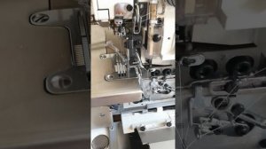 Промышленный оверлок JK E4S-4-M03/333, замена нитей #промоверлок #overlok #оверлокJack