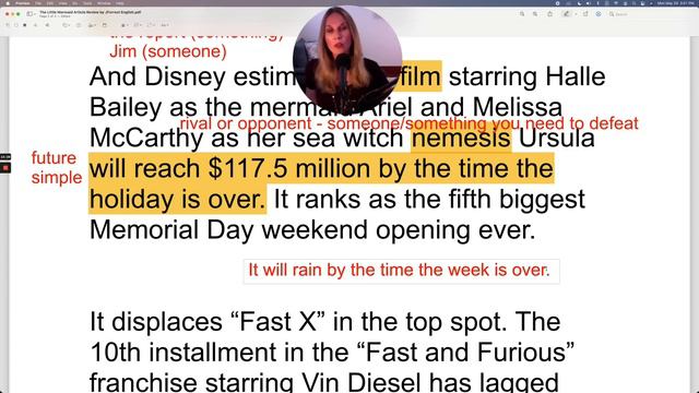 🧜♀️ Advanced Reading Lesson | Learn Advanced Grammar and Vocabulary with the NEWS (FREE PDF) смотреть онлайн