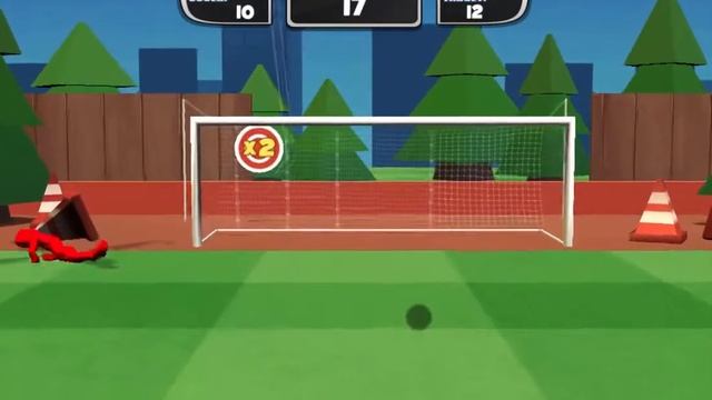 Stickman Freekick Soccer Hero смотреть онлайн