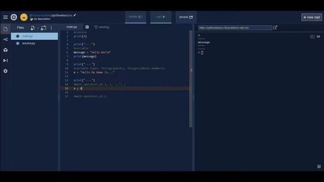 Basics of Python смотреть онлайн