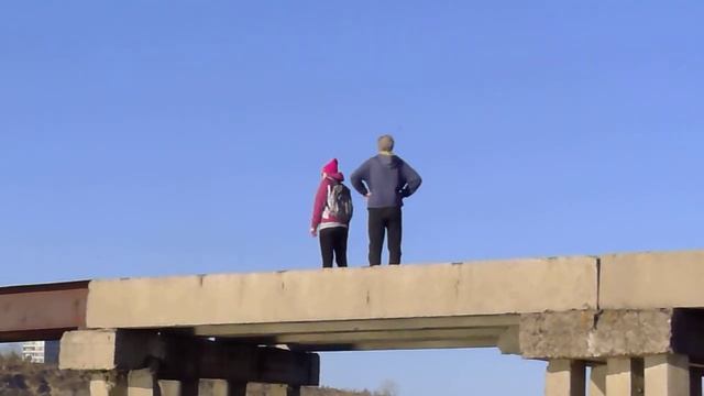 Разрушенный мост на о.Татышев смотреть онлайн