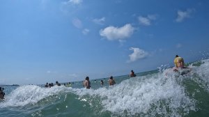 В Анапе цунами- В черном море шикарные волны