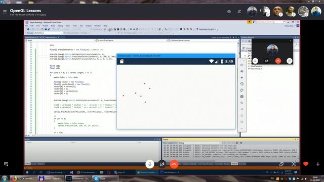 C# Xamarin Android Lesson 11.3 - Only Canvas 3D graphics (no OpenGL) смотреть онлайн