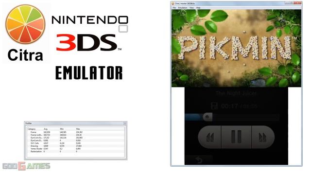 Citra 3DS Emulator - Pikmin Short Movies 3D Color playback test! смотреть онлайн