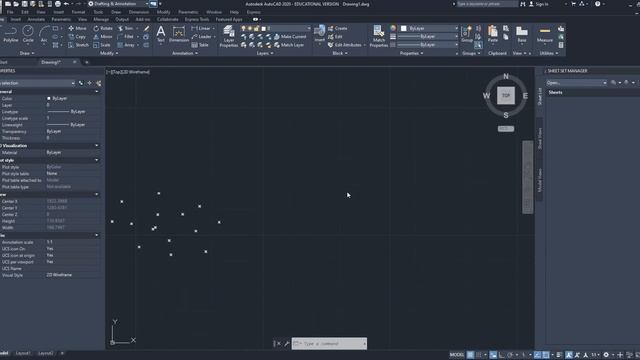 AutoCAD - DRAWING TOOLS /PART 1 #Traning/03 #ENGLISH #BIMLABS смотреть онлайн