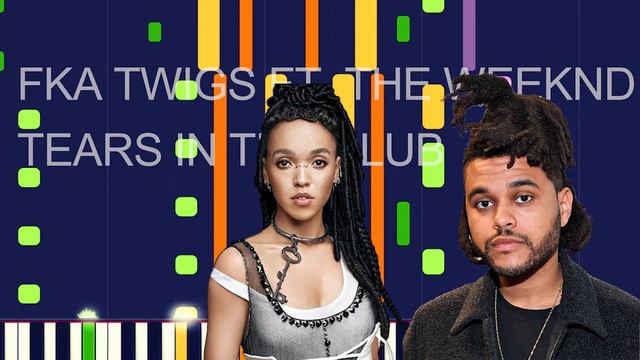 FKA Twigs Ft. The Weeknd - TEARS IN THE CLUB (PRO MIDI FILE REMAKE) - 