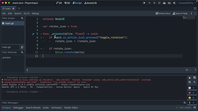 Godot 4 Player Input with Keyboard+Controller & Input Map Explained смотреть онлайн