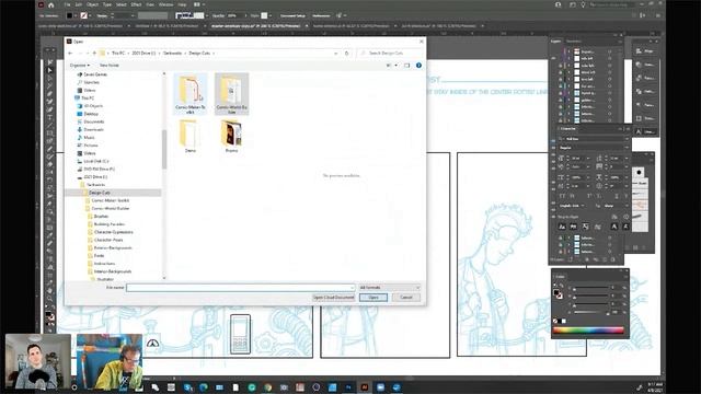 How to Create a Comic Strip in Photoshop and Illustrator with Scott Serkland смотреть онлайн