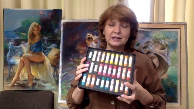 Рисуем ПОРТРЕТ пастелью. Открытый онлайн Мастер-класс смотреть онлайн