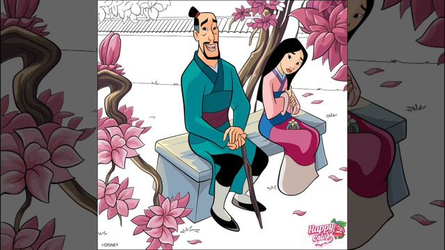 Mulan Disney's | Мулан Дисней рисунок из мультфильма смотреть онлайн