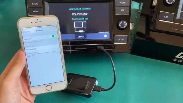 Carlinkit V2.0 Upgraded Version Wireless CarPlay Activator Dongle Connection смотреть онлайн