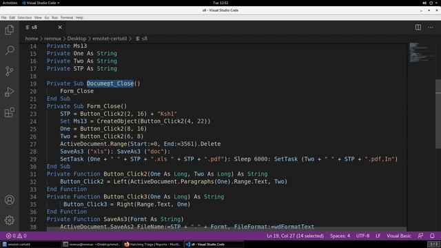 [11/10/2020] Emotet Maldoc Analysis - Embedded DLL and CertUtil for Base64 Decoding смотреть онлайн
