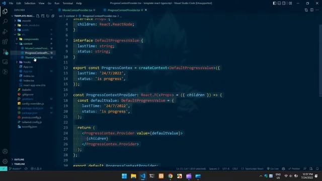 #React typescript Context API #2 Made with Clipchamp смотреть онлайн