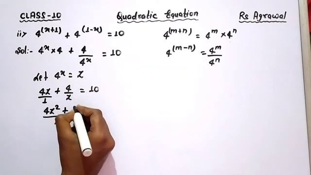 3^(x+2)+3^-x=10, 4^(x+1)+4^(1-x)=10, 2^2x–3.2^(x+2)+32=0 смотреть онлайн