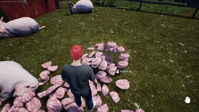 RANCH SIMULATOR - LIVE ENCOUNTER OF 50 PIGS | SELLING 50 PIGS | JJ#21 смотреть онлайн