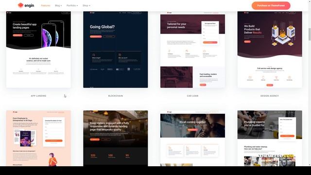 Engin - Multipurpose Landing Page WordPress Theme 15 wordpress landing page Aino смотреть онлайн