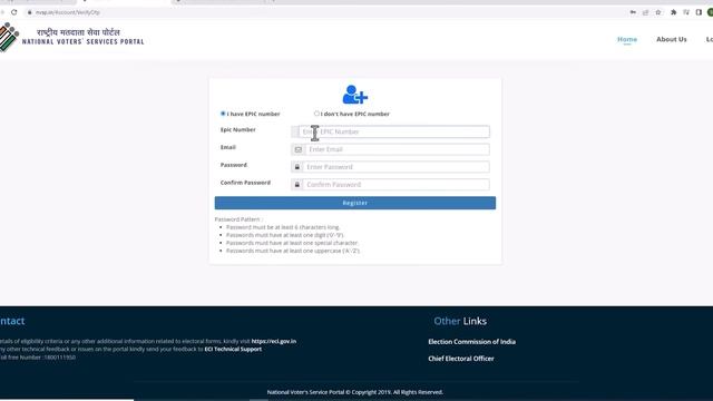 voter card apply online | voter card new portal | nvsp new voter registration - 2022 смотреть онлайн