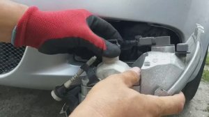 SKODA A5⚙Снятие И Установка Противотуманки.Замена ламп.