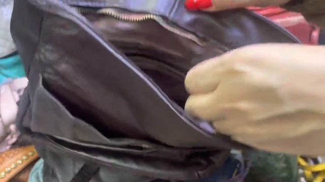 ???рюкзак из винтажной кожи?????? смотреть онлайн
