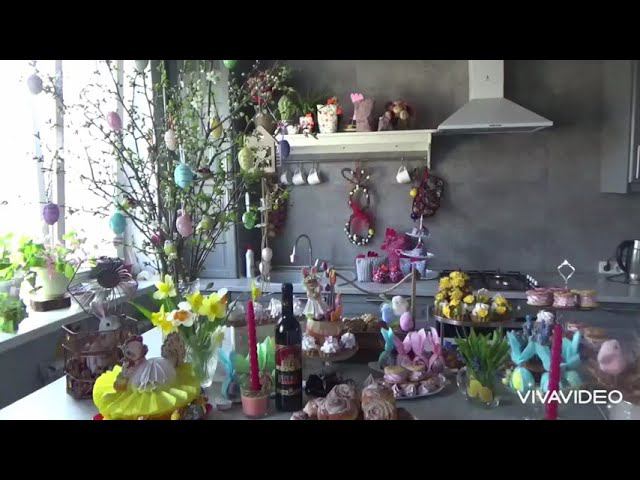 Всех православных с праздником! Вот так я украсила свой пасхальный стол!!!!