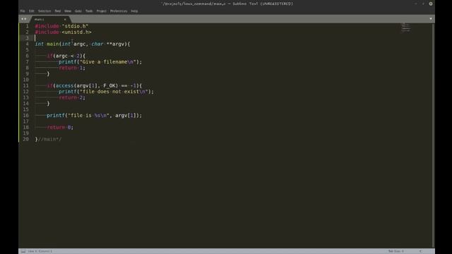How to create your own linux command? - C programming смотреть онлайн