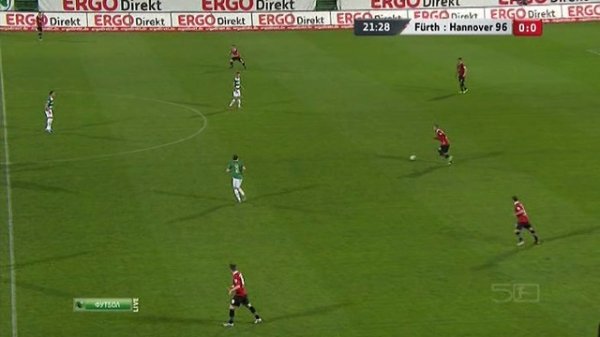 [RU-SOCCER.COM] Гройтер Фюрт-Ганновер 1 тайм 26.04.13