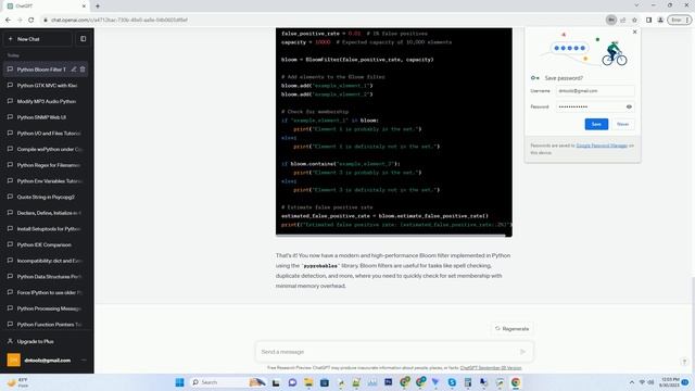 Modern high performance bloom filter in Python смотреть онлайн