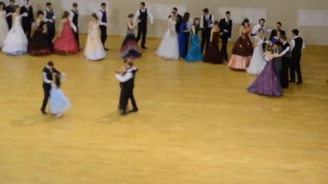3 тур 8 - Не вальсовый ктельон. Первый Губернский весенний бал, Самара. Видео - Карпов Андрей. смотреть онлайн
