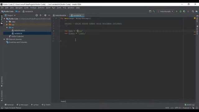 Tutorial Kotlin - Variables смотреть онлайн