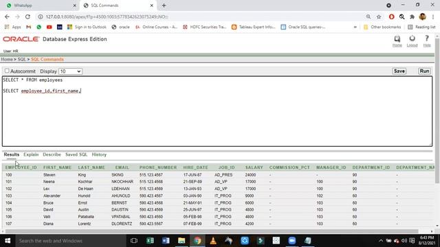 ORACLE SQL IN TAMIL | PART-4 | JOINS | ANALYTICAL FUNCTIONS смотреть онлайн