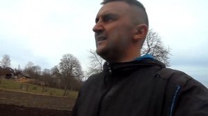 Посадка картофеля под окучник трактором т 25!!!