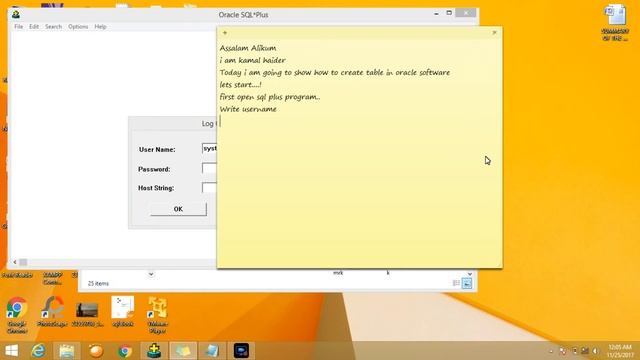 Oracle SQL Tutorial -1 Create Table in oracle смотреть онлайн