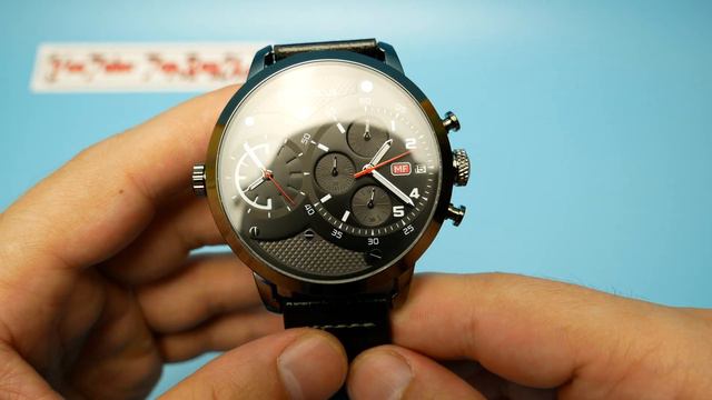 ЧАСЫ MINIFOCUS Black - обзор 📌 КУПИТЬ Кварцевые Часы мужские наручные ⌚ смотреть онлайн