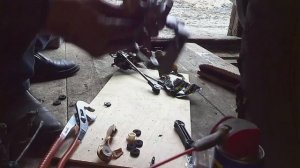 Замена механизма переключения передач шкода  часть 2