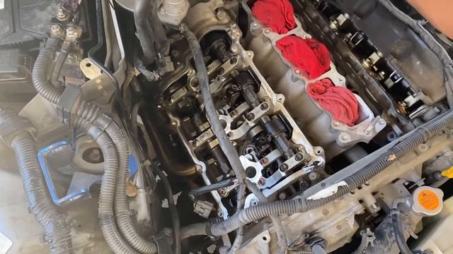 G37 valve cover gasket replacement смотреть онлайн